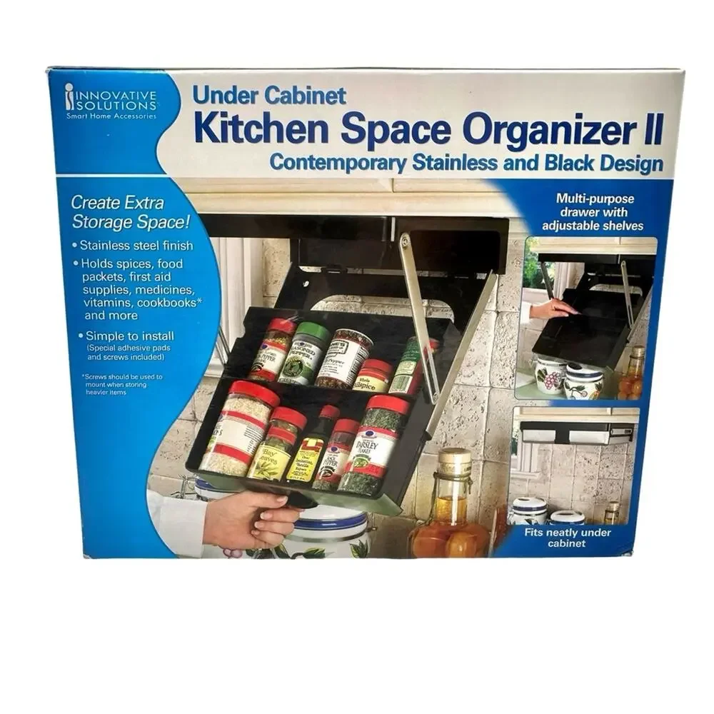 NEW HOME - KITCHEN SPACE ORGANIZER II (new in box)